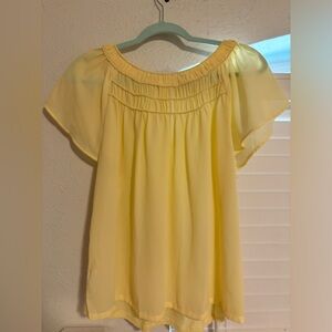 LOFT - Yellow Blouse
